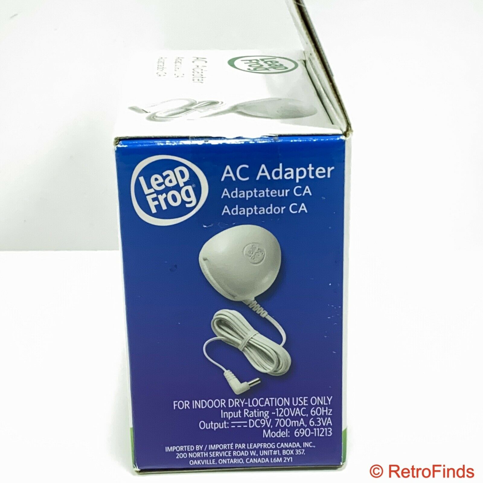 LEAP FROG AC Adapter 9V LeapPad EXPLORER Leapster New 690-11213 - Fresh Stock Dated February 2026