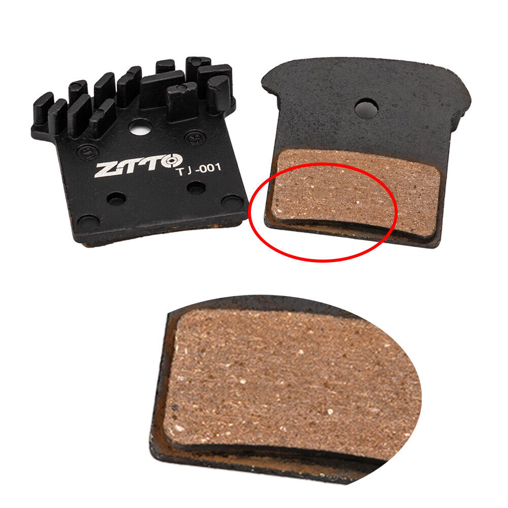 4 Pair Bike Ceramic Full Metallic Resin Ice Cooling Tech Brake Pad For MTB M9000 - Fresh Stock Dated February 2026