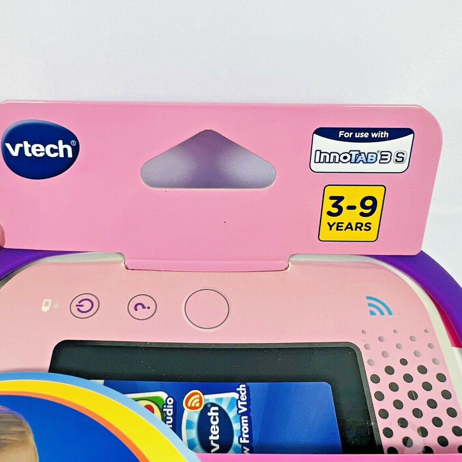 Vtech Innotab 3s Gel Skin Soft Silicone Case Cover Purple - Fresh Stock Dated February 2026