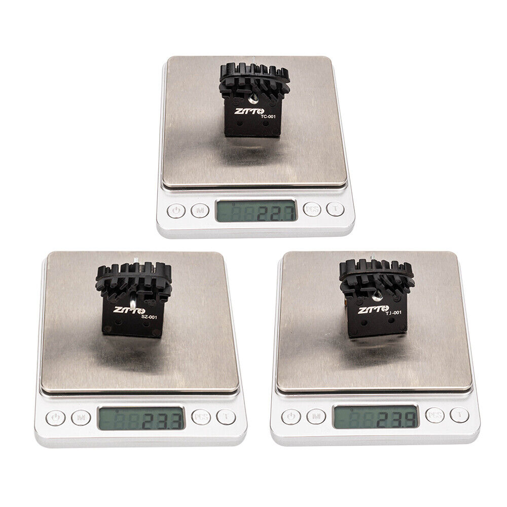 4 Pair Bike Ceramic Full Metallic Resin Ice Cooling Tech Brake Pad For MTB M9000 - Fresh Stock Dated February 2026