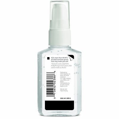 Purell Advanced Fruit Scent Gel Hand Sanitizer 2 oz. Pump Bottle 24 per Case - Fresh Stock Dated February 2026