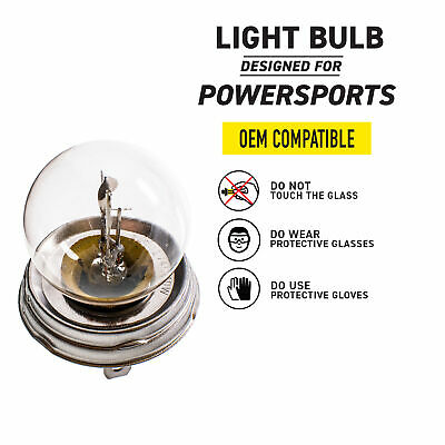 NICHE R2 Headlight Bulb for Yamaha XT250 XT350 Motorcycles 2 Pack - Fresh Stock Dated February 2026