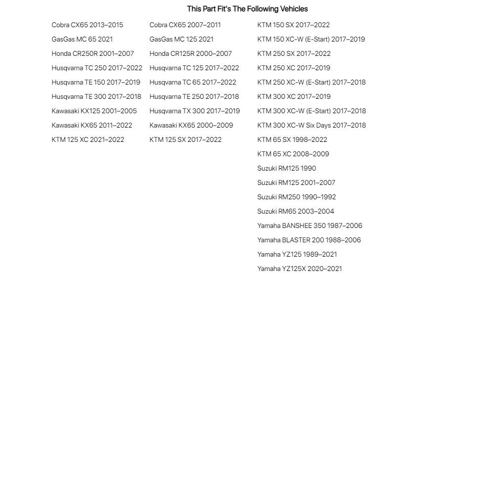 Pro X 4/042 Series Mikuni Hex Main Jet 470 - Fits: YAMAHA BLASTER 200 1988-2006 - Fresh Stock Dated February 2026