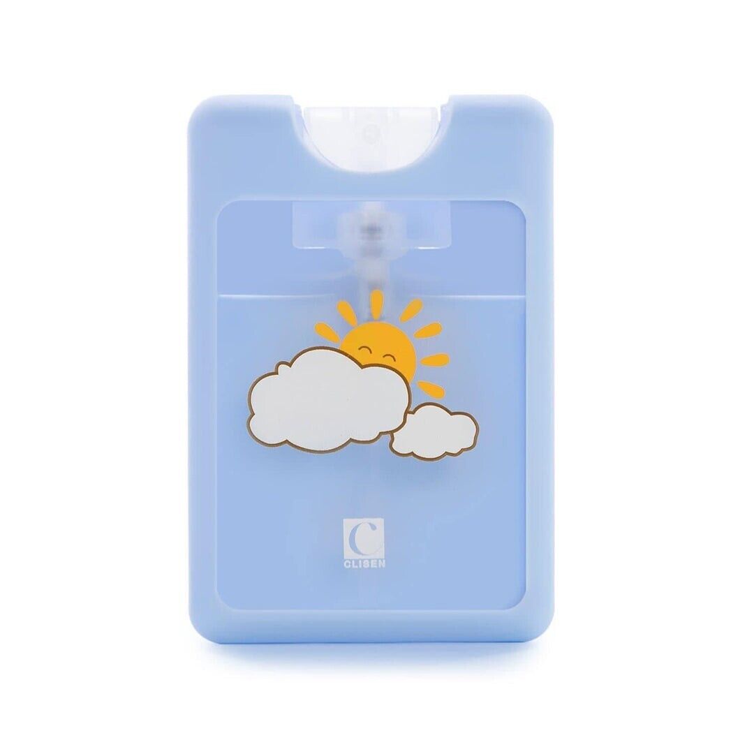 Clisen Pocket Mini Credit Card Style Hand Sanitizer Spray (Pack of 5) 5 pcs - Fresh Stock Dated December 2025