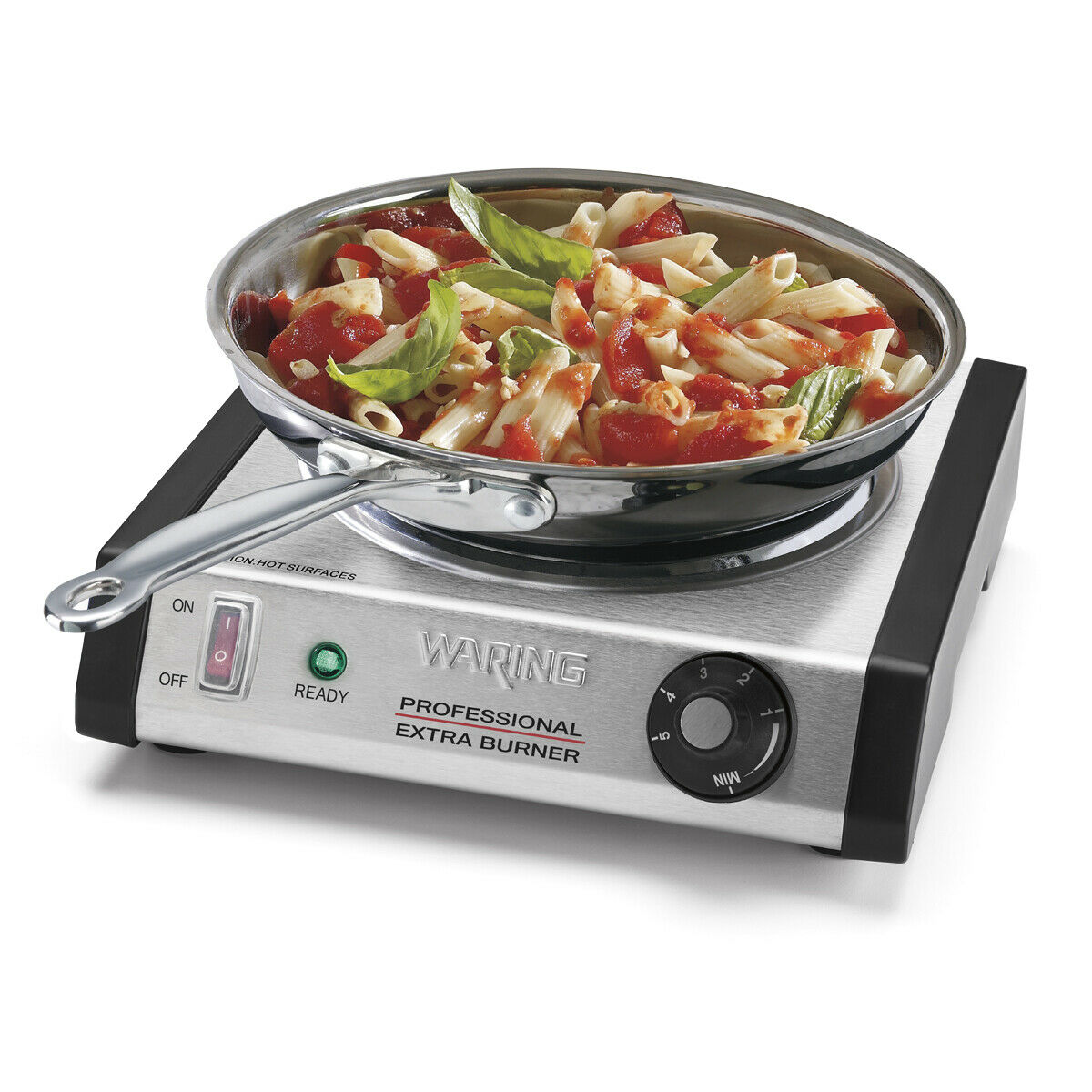 Waring WEB300 Commercial Cast Iron Single Burner 1 Year Warranty 120 volt WOW - Fresh Stock Dated December 2025