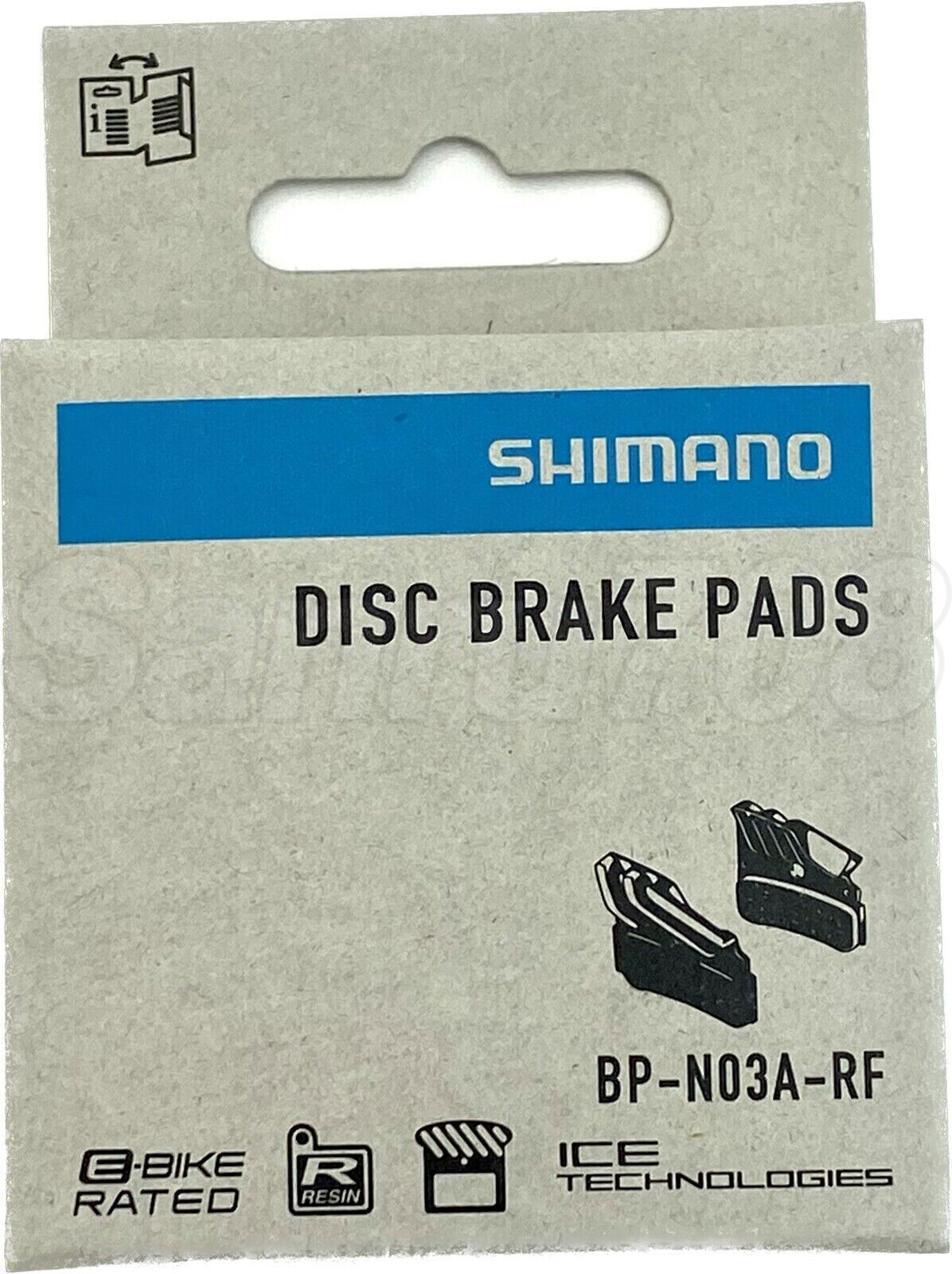 2 Pairs Shimano N03A Resin Disc Brake Pads ICE TECH XT XTR SLX M9120 M8120 N04C - Fresh Stock Dated February 2026