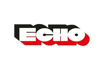 Echo 02-501 Smoke Face Shield for Five-Snap Flat Helmet - Fresh Stock Dated February 2026