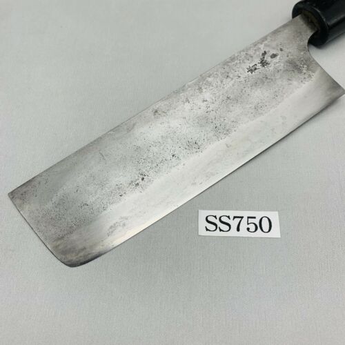 <Used> Japanese Chef's Kitchen Knife Blue Steel Nakiri 160/290 From Japan SS750 - Fresh Stock Dated December 2025
