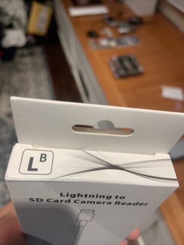 Lightning To SD Card Camera Reader - Fresh Stock Dated February 2026