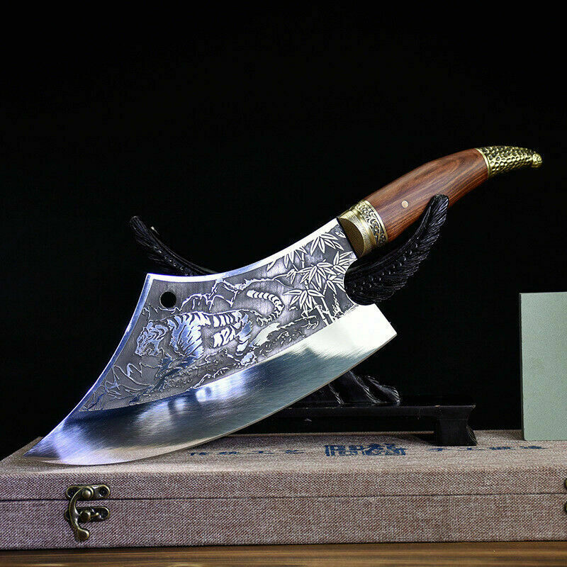 Japaknives™ - Stainless Steel Tiger Cleaver / COVER GIFT - Fresh Stock Dated December 2025