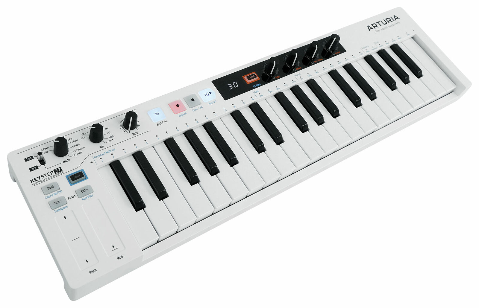 Arturia KeyStep 37-Key Sequencer USB MIDI DJ/Studio Keyboard Controller+Software - Fresh Stock Dated February 2026