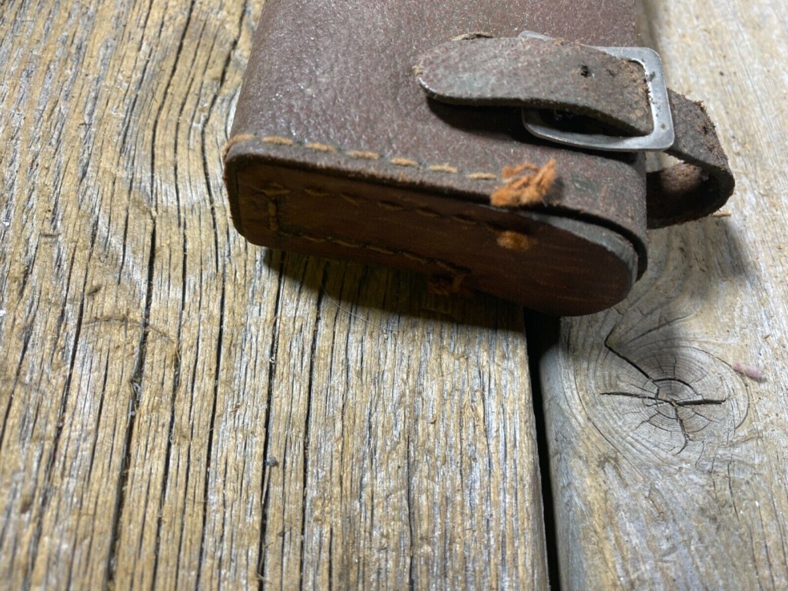 VINTAGE ANTIQUE BIKE BICYCLE SADDLE BAG TOOL BAG LEATHER TOOL POUCH FOR SEAT USE - Fresh Stock Dated December 2025