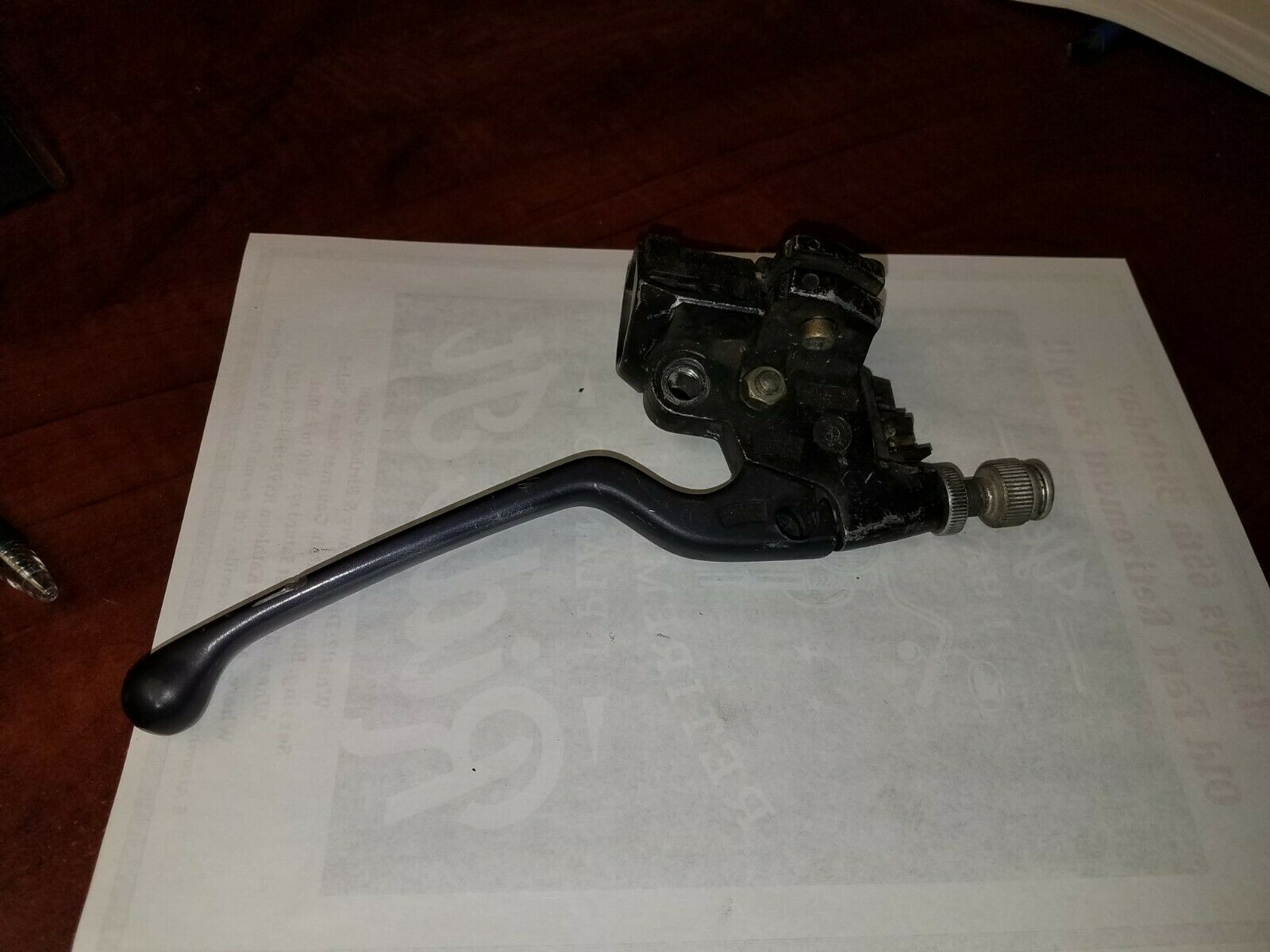 1975 - 1980 BMW Airhead clutch perch and lever mount assembly - Fresh Stock Dated February 2026