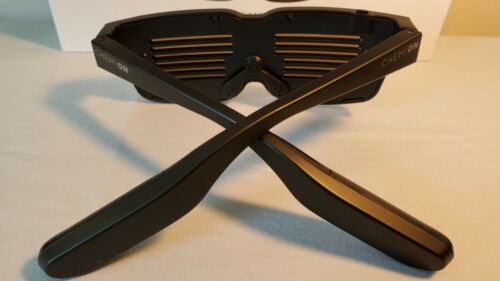 Customizable Bluetooth LED Glasses - CHEMION for Raves, Festivals, Fun Parties👓 - Fresh Stock Dated December 2025