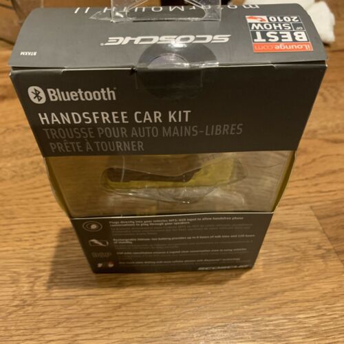 Scosche Bluetooth Handsfree Audio AUX Car Kit Plug and Play NEW SEALED! L1 - Fresh Stock Dated December 2025