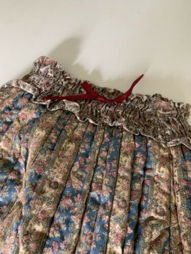 Vintage Quilted Prairie Skirt Womens S M Paisley Flowers - Fresh Stock Dated February 2026
