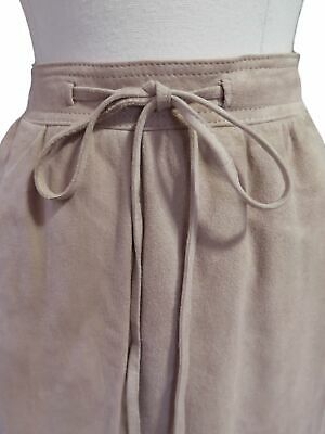 Vintage 80s Suede Midi Skirt - sm - Fresh Stock Dated February 2026