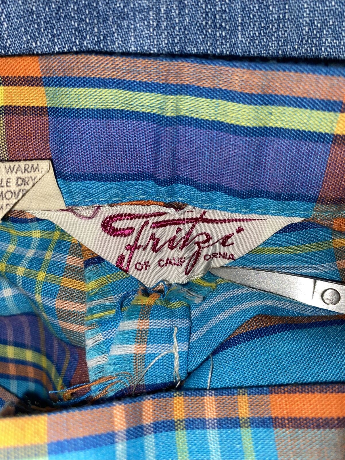 Fritzi of California vintage long plaid skirt size 3 - Fresh Stock Dated March 2026