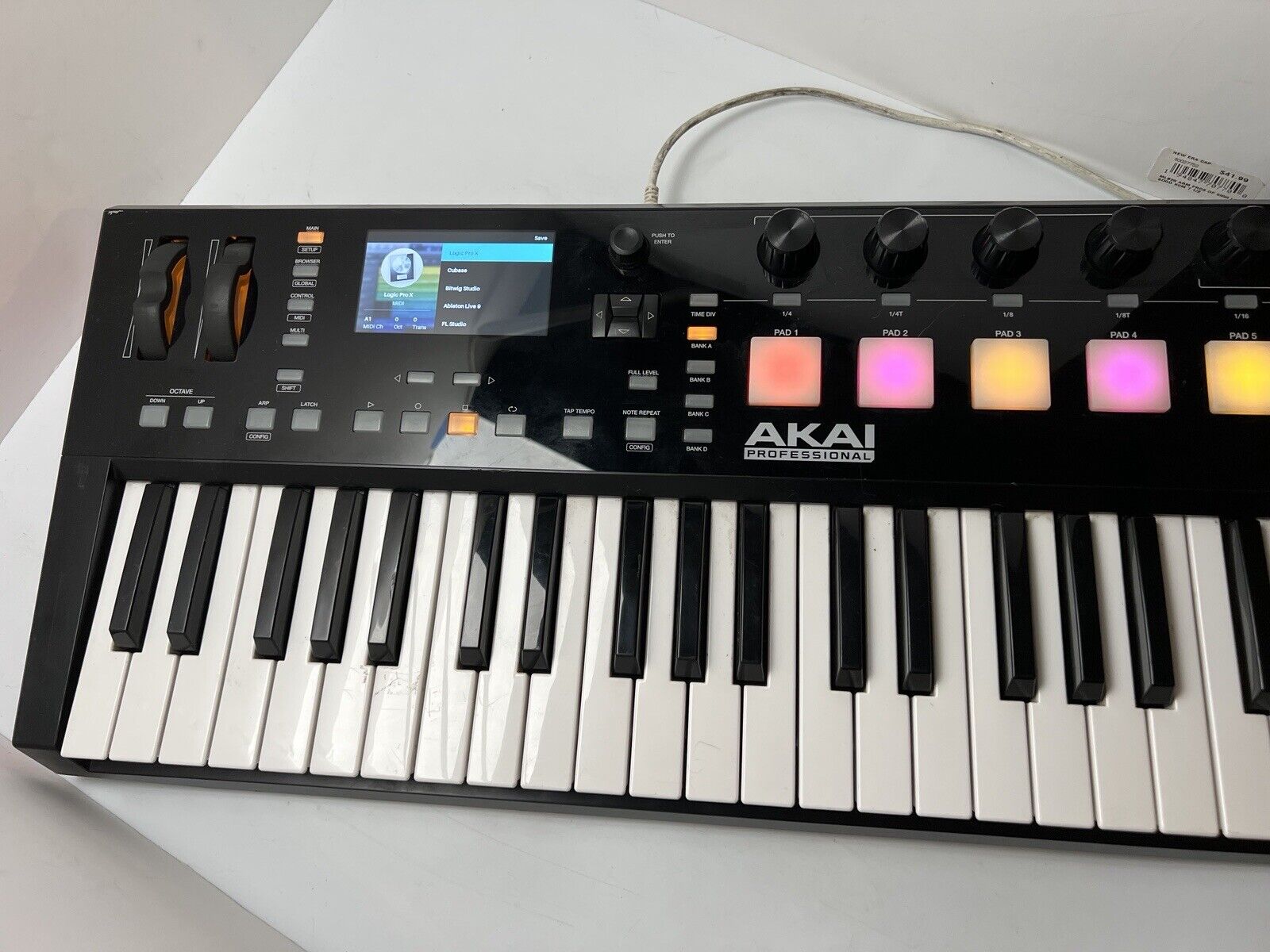 Akai Professional Advance 49 Virtual Instrument Studio Live Keyboard Controller - Fresh Stock Dated February 2026