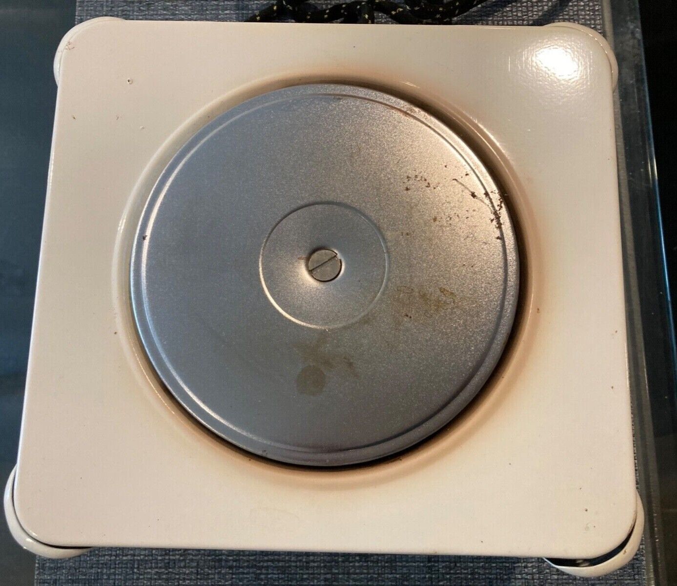 Vintage Design Portable Electric Hot Plate Single Burner - Fresh Stock Dated February 2026