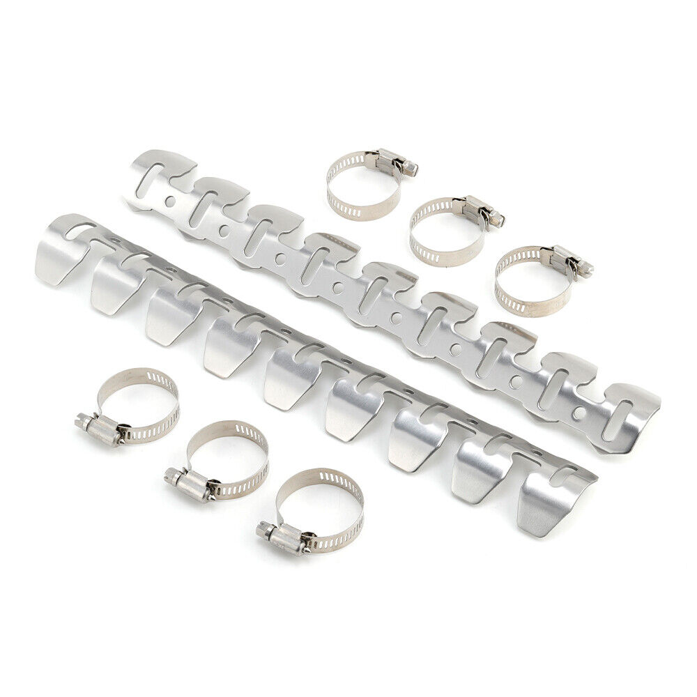 For HONDA XR250R XR400R XR600R 650L CNC Manifolds Exhaust Heat Shield Protector - Fresh Stock Dated February 2026