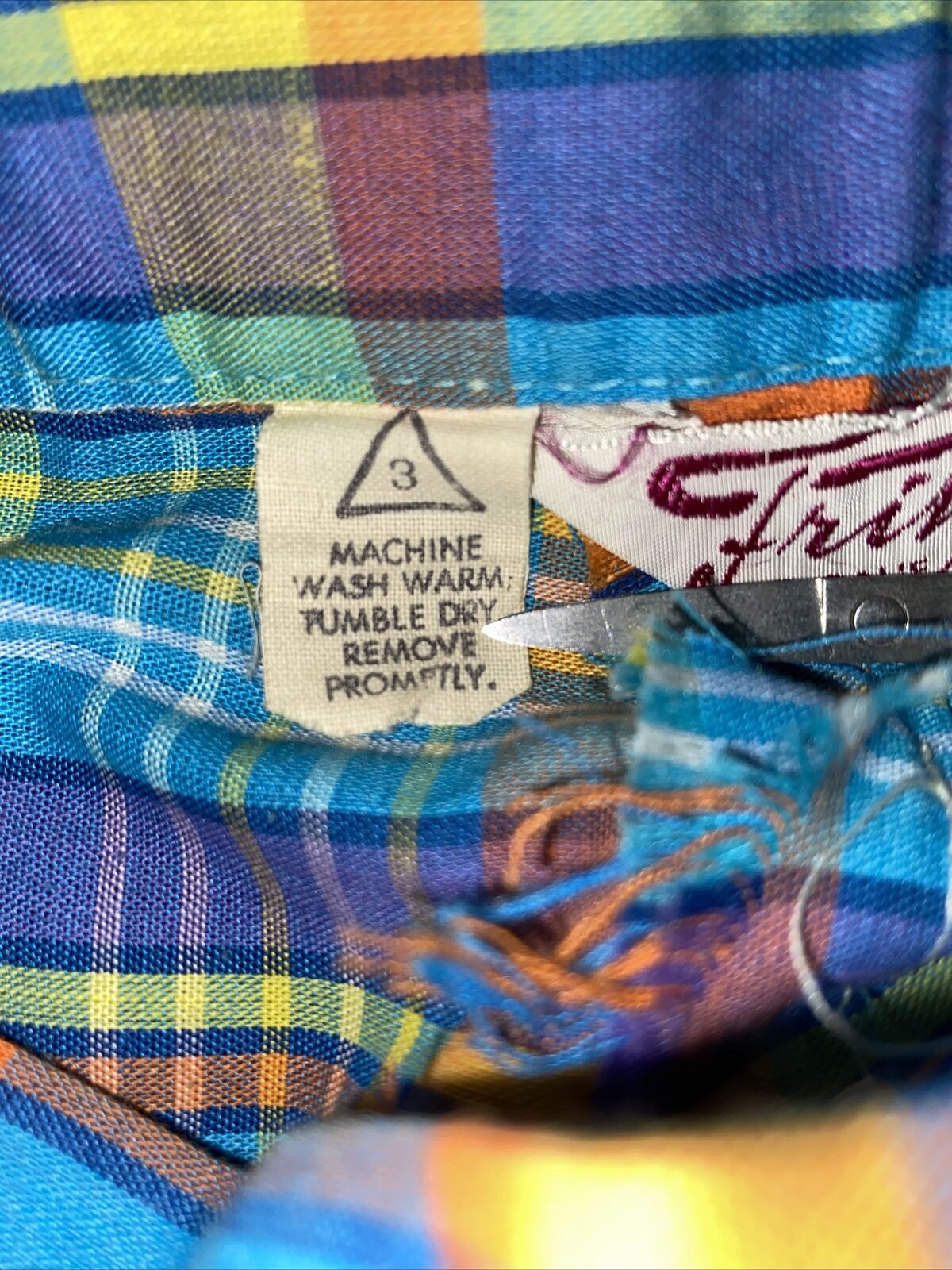 Fritzi of California vintage long plaid skirt size 3 - Fresh Stock Dated March 2026