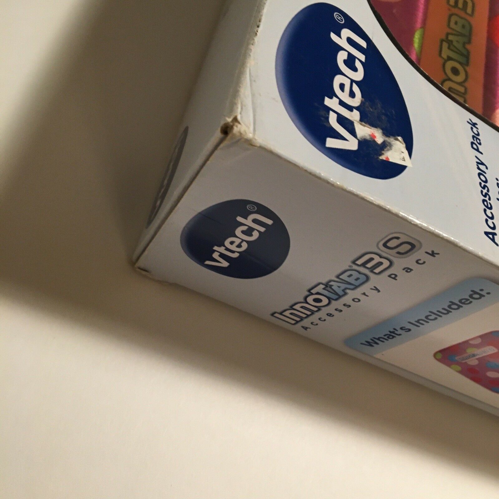 Vtech Innotab 3s Accessory Pack Pink Polka Dot Gel Skin Headphones Storage Tote - Fresh Stock Dated February 2026