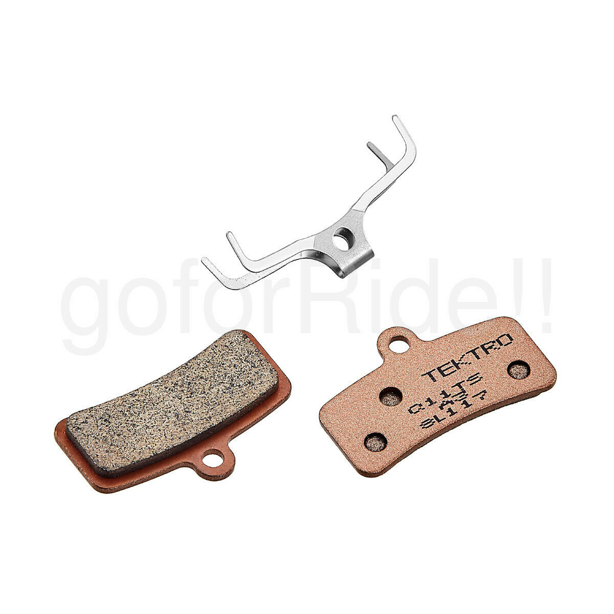 2PR Tektro MTB Bike Q11TS 4 Piston Sintered Disc Brake Pads HD-M750,HD-M745,M735 - Fresh Stock Dated February 2026