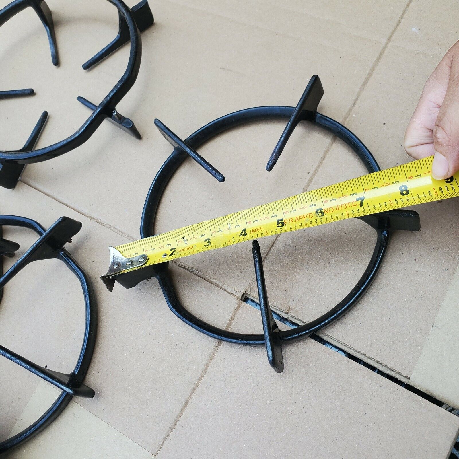 VINTAGE STOVE PARTS CREDA COOKTOP BURNER PLATE 8