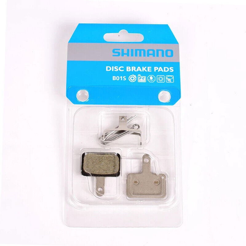 Shimano B01S/B05S RX Bicycle Resin Disc Brake Pads fit MT200 MT400 Altus Acera - Fresh Stock Dated February 2026
