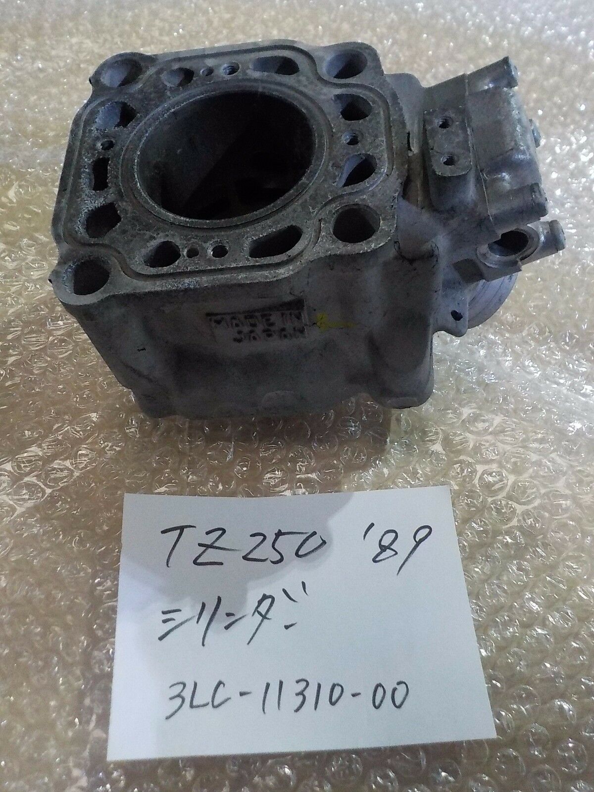 Yamaha genuine TZ250W 3LC 89 cylinder Used  3LC-11310-00 - Fresh Stock Dated February 2026