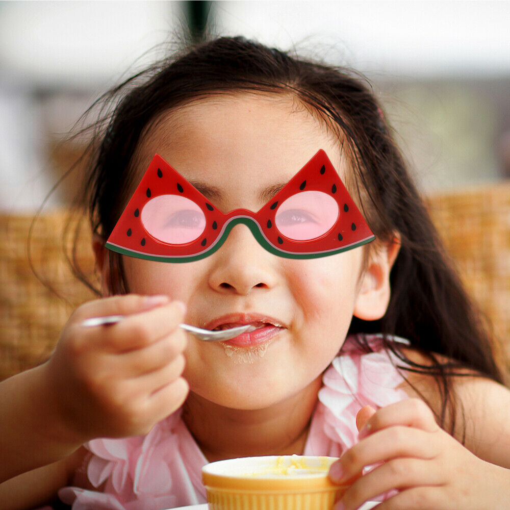 8pcs Photo Prop Fruit Shape Adorable Creative Festival Decor Glasses - Fresh Stock Dated February 2026