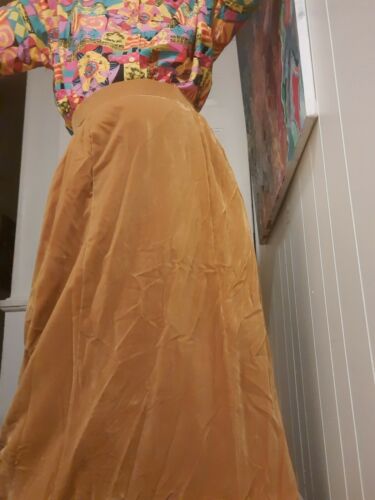 Vintage 1960's Mid Century Velvet Maxi Skirt (S/M) - Fresh Stock Dated February 2026