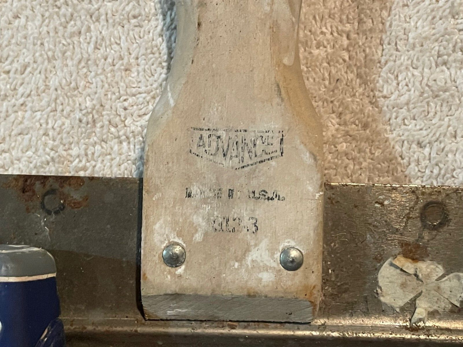 6 Vintage Putty Knives. 1 Advance/1 Goldblatt/1 Hyde/1 Kobalt/1 QLT & 1 Unknown. - Fresh Stock Dated February 2026