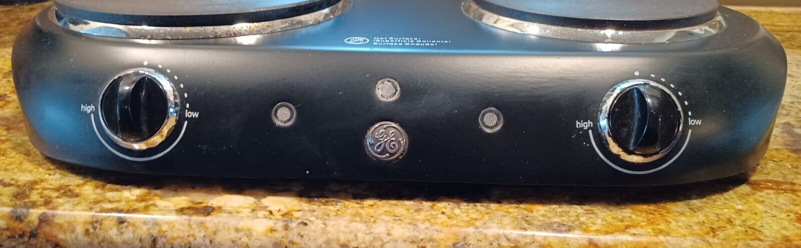 General Electric 2 Burner Hotplate - Fresh Stock Dated February 2026