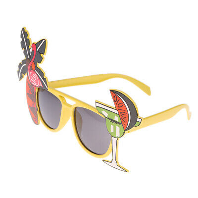 FLAMINGO COCKTAIL TEQUILA SUNGLASSES GLASSES FANCY DRESS STAG DO HEN PARTY - Fresh Stock Dated February 2026