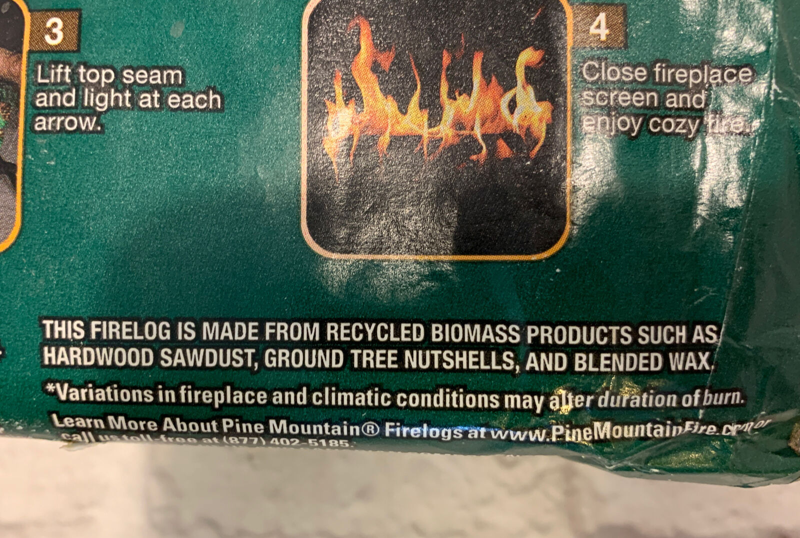 Yankee Candle Balsam Cedar Fragrance Scented Firelog 4.5lb 3hrs Burn Solid Fuel - Fresh Stock Dated December 2025