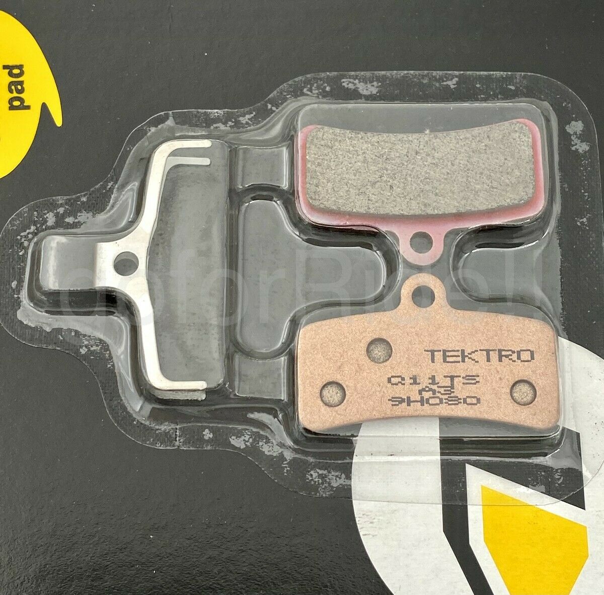 2PR Tektro MTB Bike Q11TS 4 Piston Sintered Disc Brake Pads HD-M750,HD-M745,M735 - Fresh Stock Dated February 2026