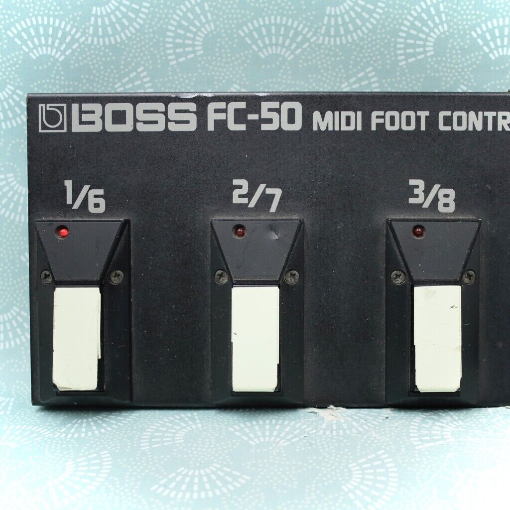 BOSS FC-50 MIDI Foot Controller Pedal AF25971 - Fresh Stock Dated February 2026