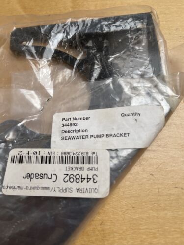 CRUSADER/PCM MARINE PUMP BRACKET P/N 344892 - Fresh Stock Dated February 2026