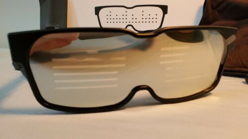 Customizable Bluetooth LED Glasses - CHEMION for Raves, Festivals, Fun Parties👓 - Fresh Stock Dated December 2025