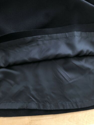 Vtg 90s JIL SANDER Cashmere Wool Bondage Strap A-line Skirt Edgy Punk Goth Black - Fresh Stock Dated February 2026