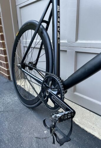 Bianchi Super Pista Track Bike, 59cm (RARE MATTE BLACK) - Fresh Stock Dated December 2025