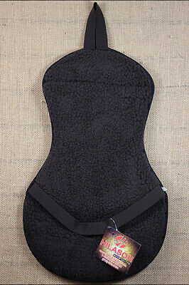 U-Hilason Western Horse Tack Fleece Saddle Seat Cover Brown Foam Padded U-3522 - Fresh Stock Dated December 2025