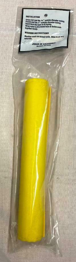 NOS Vintage old school California Lite Johar Straightbar BMX CROSSBAR PAD - Fresh Stock Dated December 2025