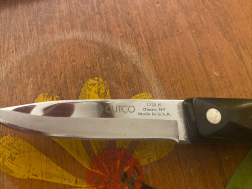 USA CUTCO 1720 Paring Knife Classic Brown Handle Factory Sharpened - Fresh Stock Dated February 2026