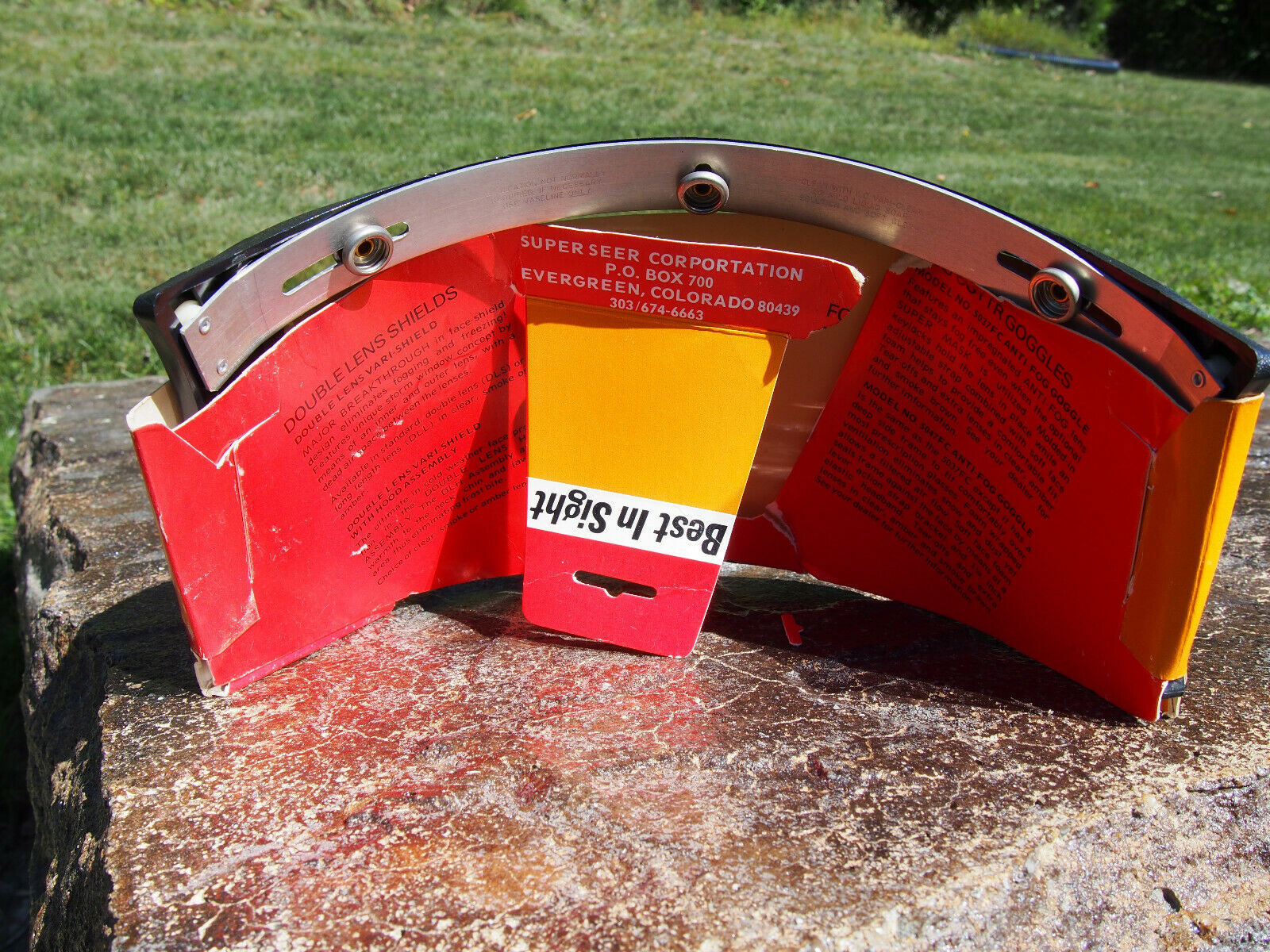 Vintage Super Seer Double Lens Vari Shield w Hood Assembly & Slide Adapter NOS - Fresh Stock Dated December 2025