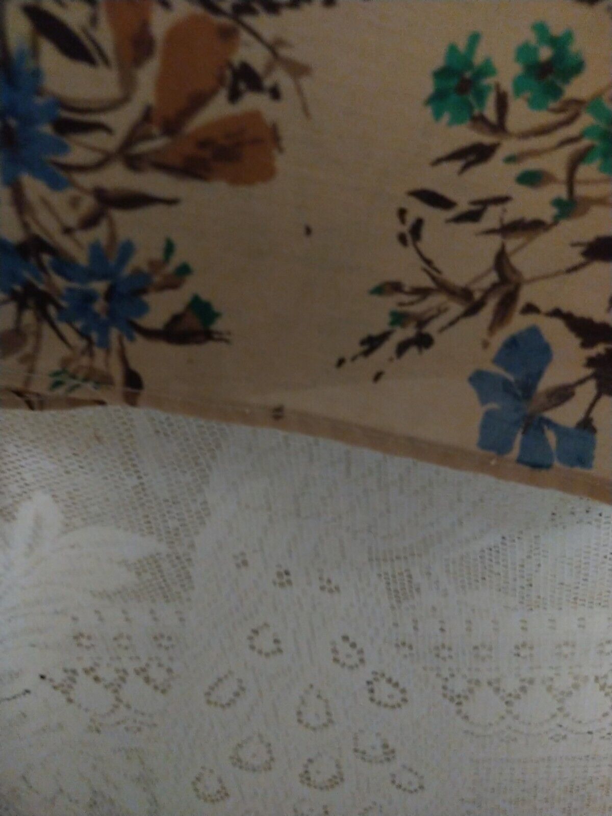 1970s Brown Skirt With Floral Print - Fresh Stock Dated March 2026