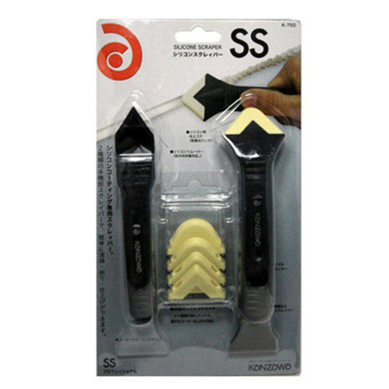 Silicone Trowel Scraper Set Plastic K-750 JAPAN - Fresh Stock Dated February 2026