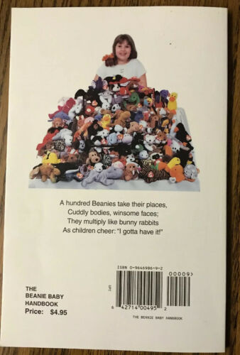 1997 The Beanie Baby Handbook Les & Sue Fox Paperback Illustrated Book - Fresh Stock Dated December 2025